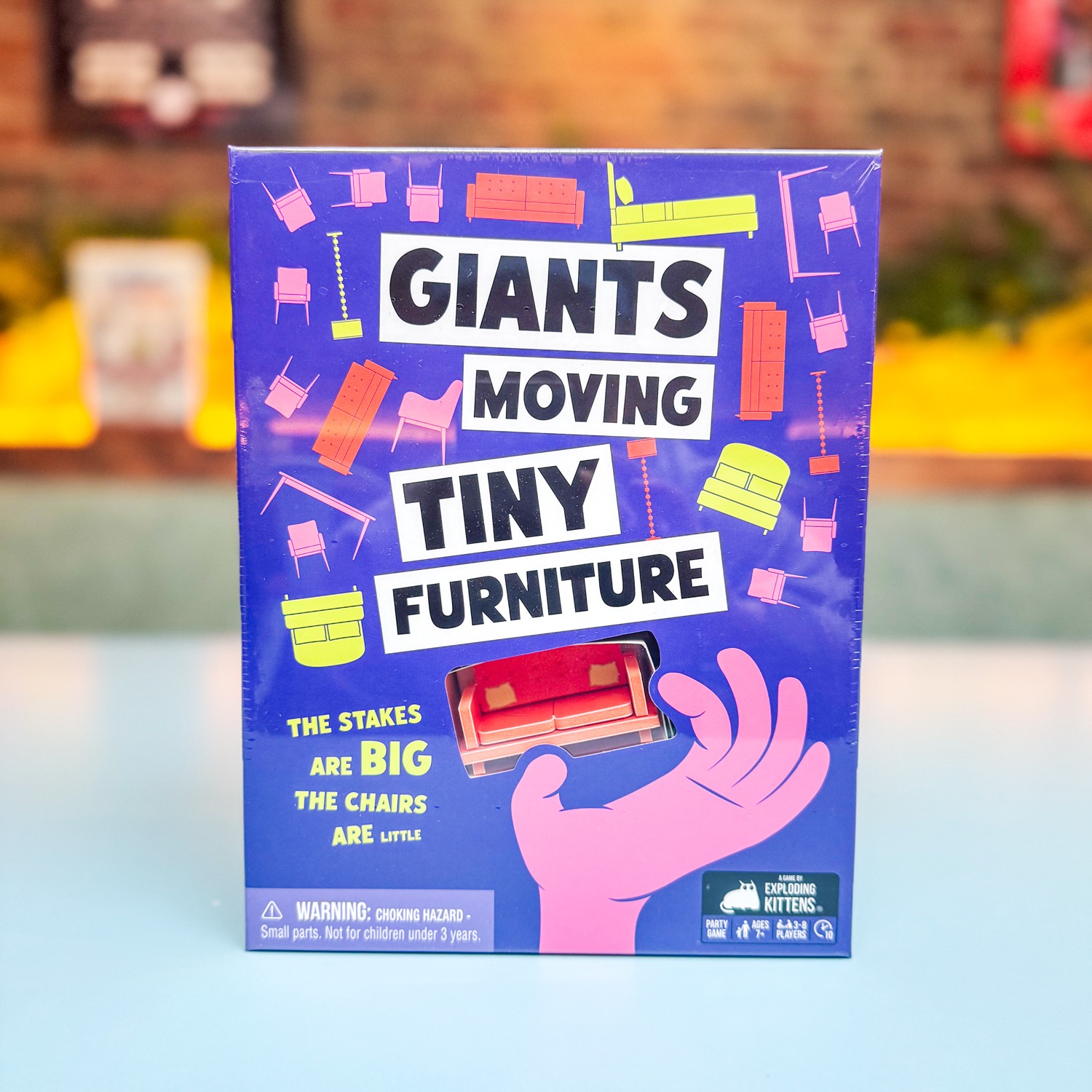 Giants Moving Tiny Furniture - Chance & Counters