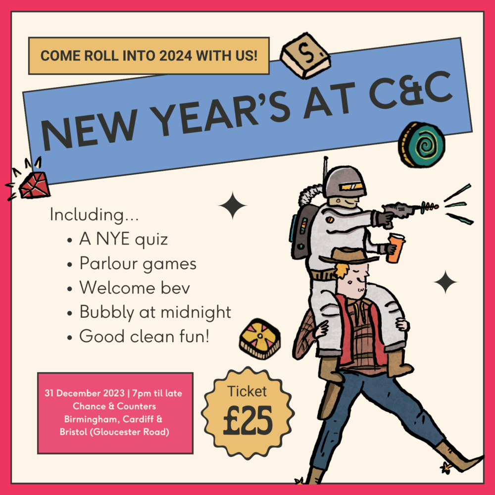 NYE at C&C - Chance & Counters