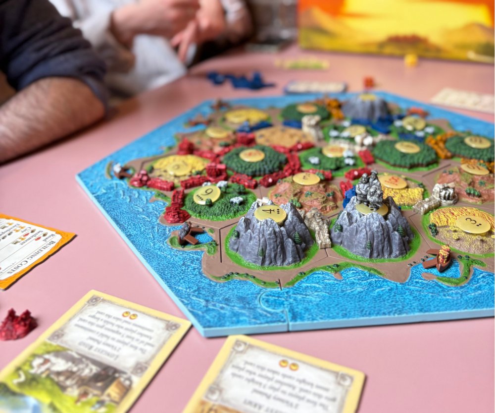 3D Catan board game